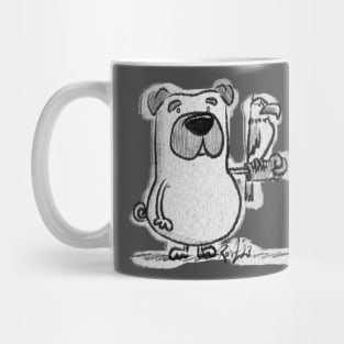 Pug Falconer Mug